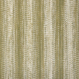 Broadloom carpet in a textural braided stripe in cream and green.