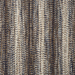 Broadloom carpet in a textural braided stripe in cream and brown.