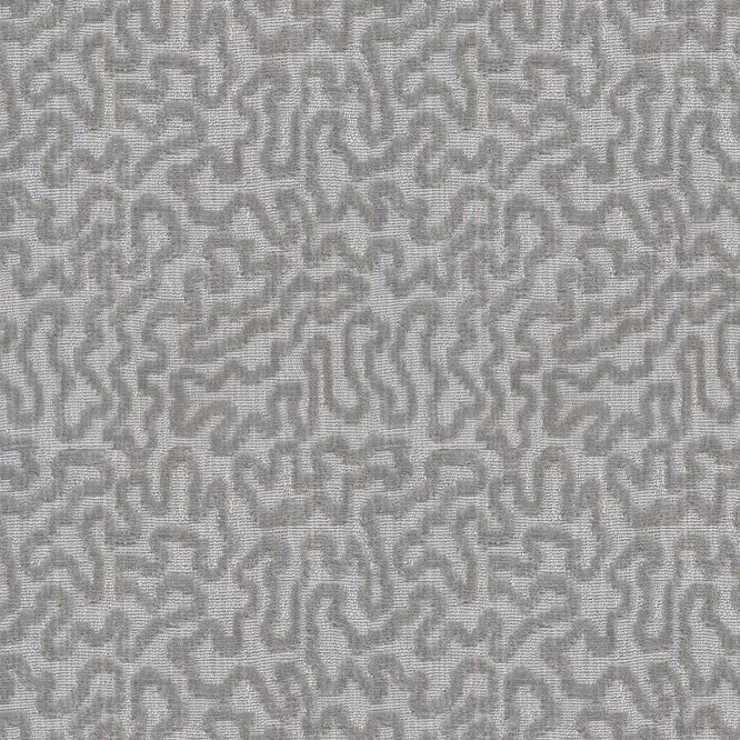 Broadloom carpet swatch geometric design in light blue grey