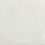 Broadloom carpet swatch in solid pattern bright white color