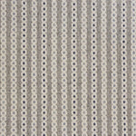 Broadloom carpet swatch in a striped rope pattern in a grey black design