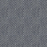 Broadloom carpet swatch diamond design in dark blue