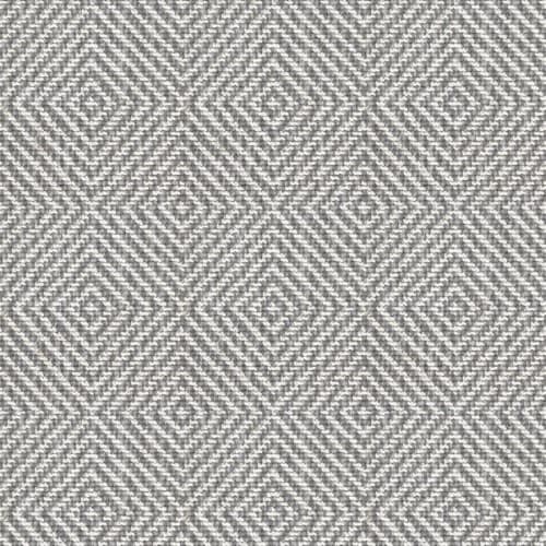 Broadloom carpet swatch diamond design in grey blue