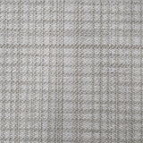 Broadloom carpet in a cream and tan plaid