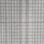 Broadloom carpet in a cream and steel