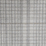 Broadloom carpet in a cream and steel