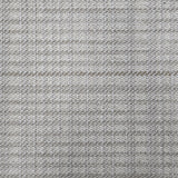 Broadloom carpet in a cream and cool blue.