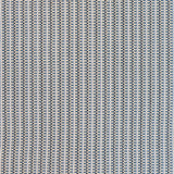 Detail of a hand-woven cotton striped fabric in blue, cream and navy.