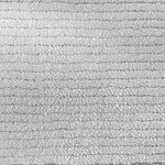 Broadloom carpet in a lightly ribbed cut pile in silver grey 