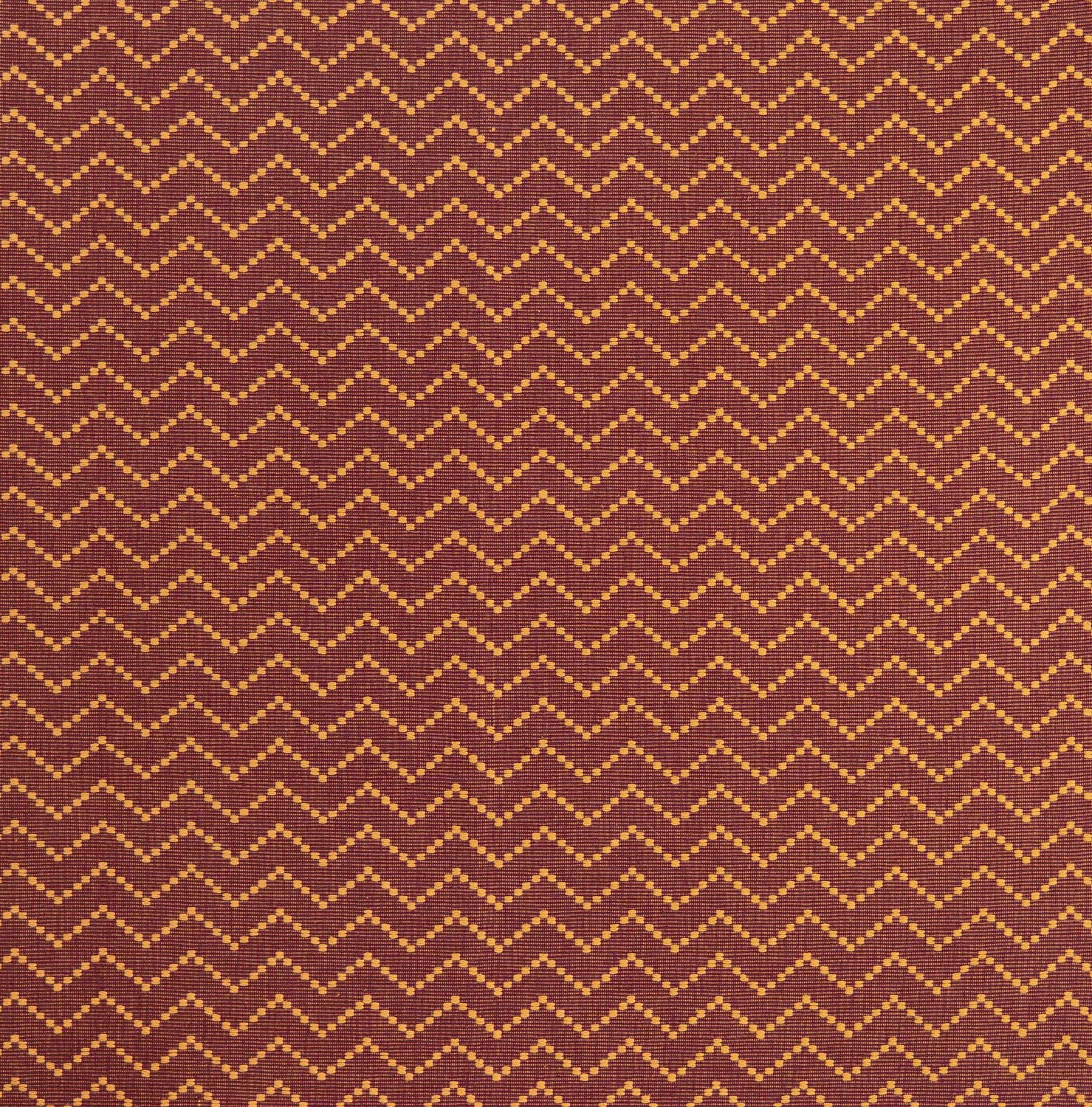 Brown fabric with a zigzag pattern