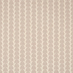 Geometric flatweave runner in cream white