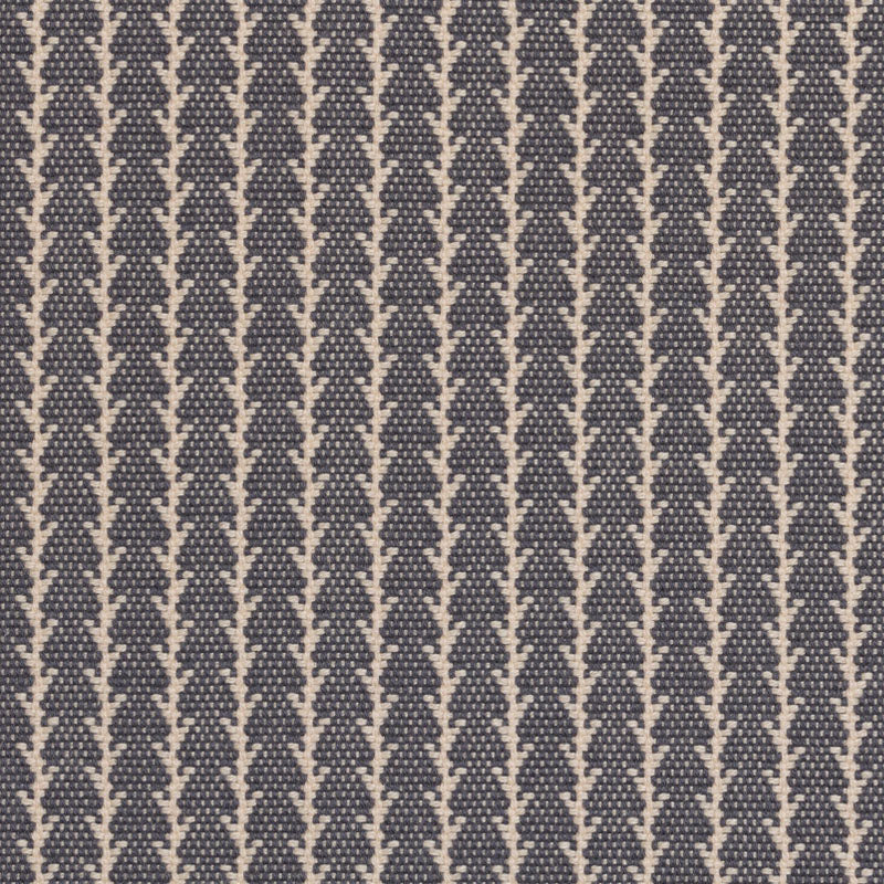Geometric flatweave runner in dark slate 