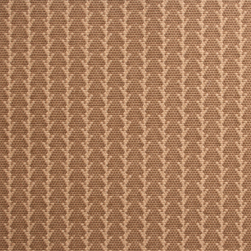 Geometric flatweave runner in tan