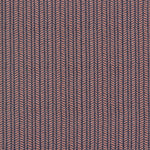 Wallpaper panel in a painterly herringbone print in pink on a navy field.