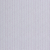 Wallpaper panel in a painterly herringbone print in purple on a light blue field.
