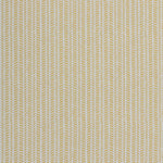 Wallpaper panel in a painterly herringbone print in yellow on a light blue field.