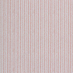 Wallpaper panel in a painterly herringbone print in pink on a light blue field.