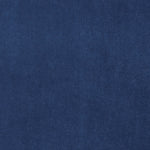 Detail of velvet fabric yardage in cobalt.