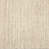 A close-up of a broadloom carpet with a woven texture in cream and ecru. 