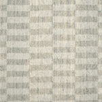 Broadloom carpet swatch in squared pattern grey light blue color