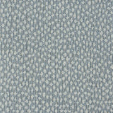 Broadloom carpet swatch in a spots pattern light blue color