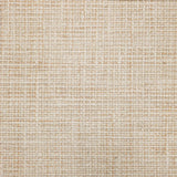 Broadloom carpet swatch in a textured pattern in cream with light tan. 