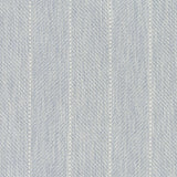 Broadloom carpet in a herringbone stripe pattern in pale blue.