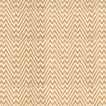 Broadloom carpet with a herringbone pattern in tan and cream.
