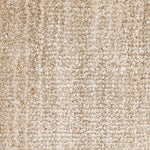 Broadloom carpet in cut pile in striated beige. 