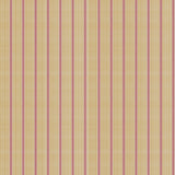Mixed width striped wallpaper in pink, yellow and cream.