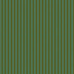 Mixed width striped wallpaper in green and turquoise