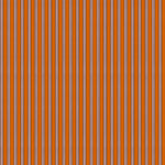 Mixed width striped wallpaper in orange, white and black