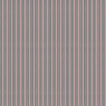 Mixed width striped wallpaper in light purple, cream and green.