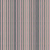 Mixed width striped wallpaper in light purple, cream and green.