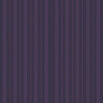 Mixed width striped wallpaper in purple and pink