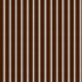 Mixed width striped wallpaper in brown and white