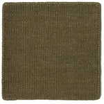 Flatweave dhurrie sample in warm grey -white