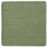 Flatweave dhurrie sample in sea glass green