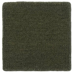 Flatweave dhurrie sample in pine green