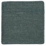 Flatweave dhurrie sample in cadet blue
