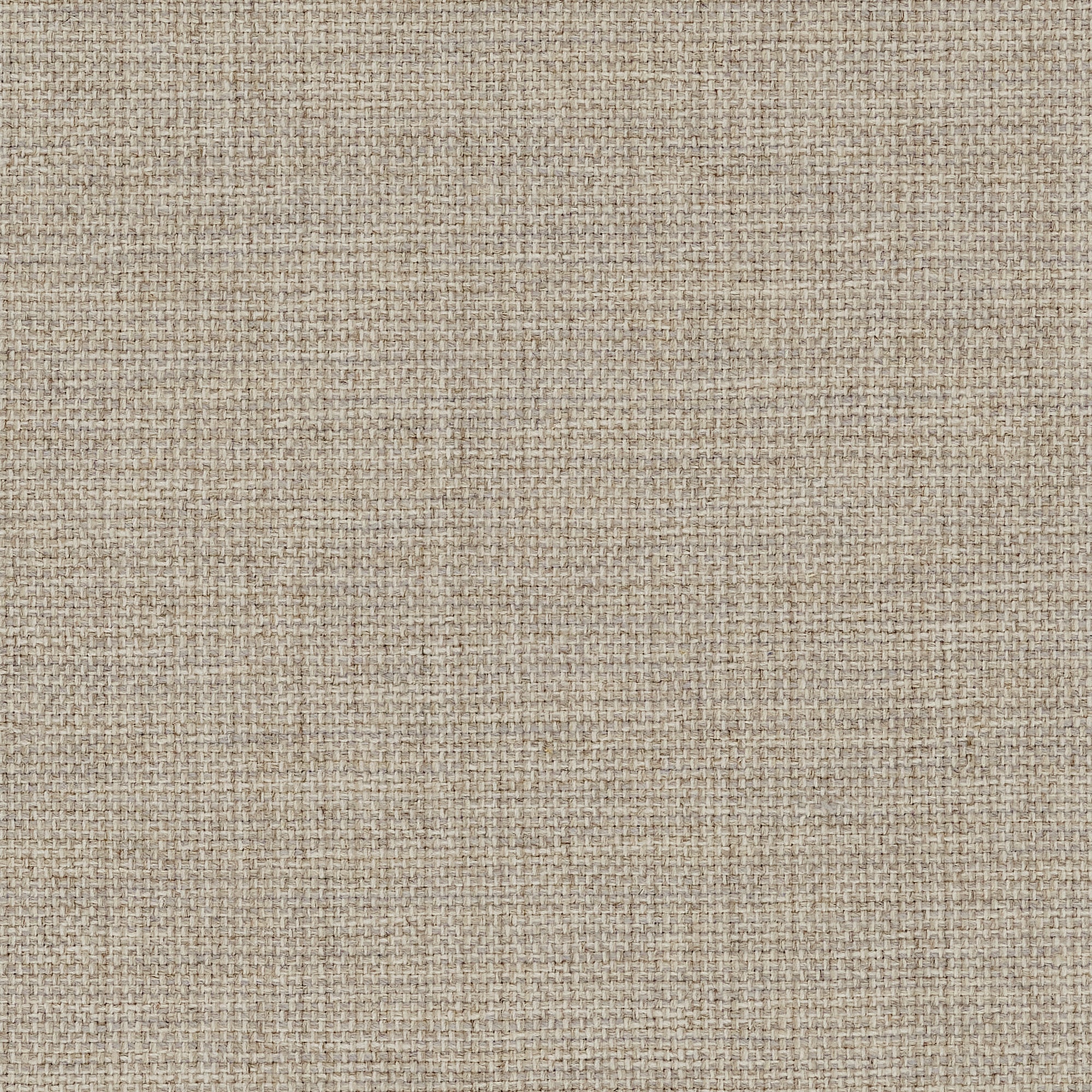 Broadloom carpet in a strié basketweave in silver-taupe.