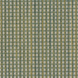 Broadloom carpet with a green and beige checkered pattern
