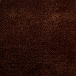 Handknotted cut pile rug in brown.