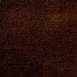 Handknotted cut pile rug in brown.