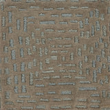 Textured brown carpet with a subtle pattern