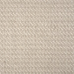 Textured broadloom carpet in ecru.