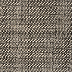Textured broadloom carpet in black and white