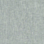 Detail of a grasscloth wallpaper in textured pale aqua on a paper backing.