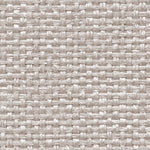 Detail of a metallic-rubbed paperweave grasscloth wallpaper in gray.