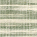 Detail of a sisal grasscloth wallpaper in cream on a green paper backing.